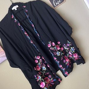 Umgee short sleeve beach cardigan xl/2xl